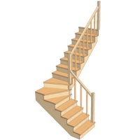 Лестницы с прямыми ступенями